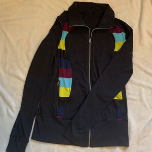 Lululemon Asana Jacket in Black and Multicolor s.L